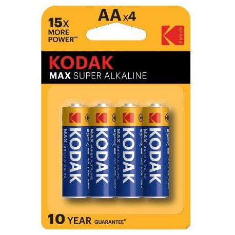 Kodak Max AAx4 (LR06) - Batteries